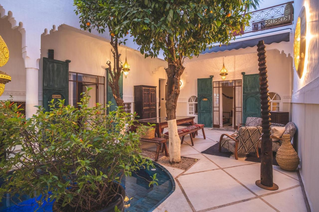 Riad Villa Berna Under Swiss Management Marraquexe Exterior foto
