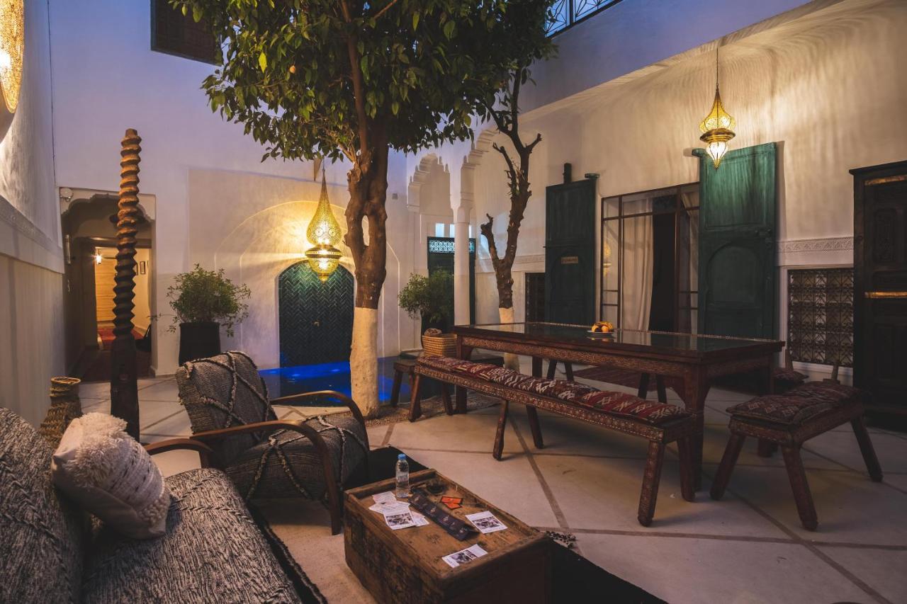 Riad Villa Berna Under Swiss Management Marraquexe Exterior foto